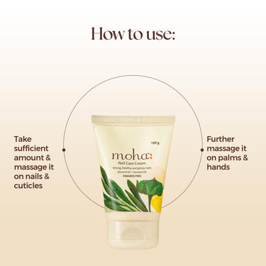 Moha Moisture Lotion 200 ml & Nail Cream 100Gm | 48H Moisturization | Refreshing Hydration | Non Sticky Feel For Men & Women